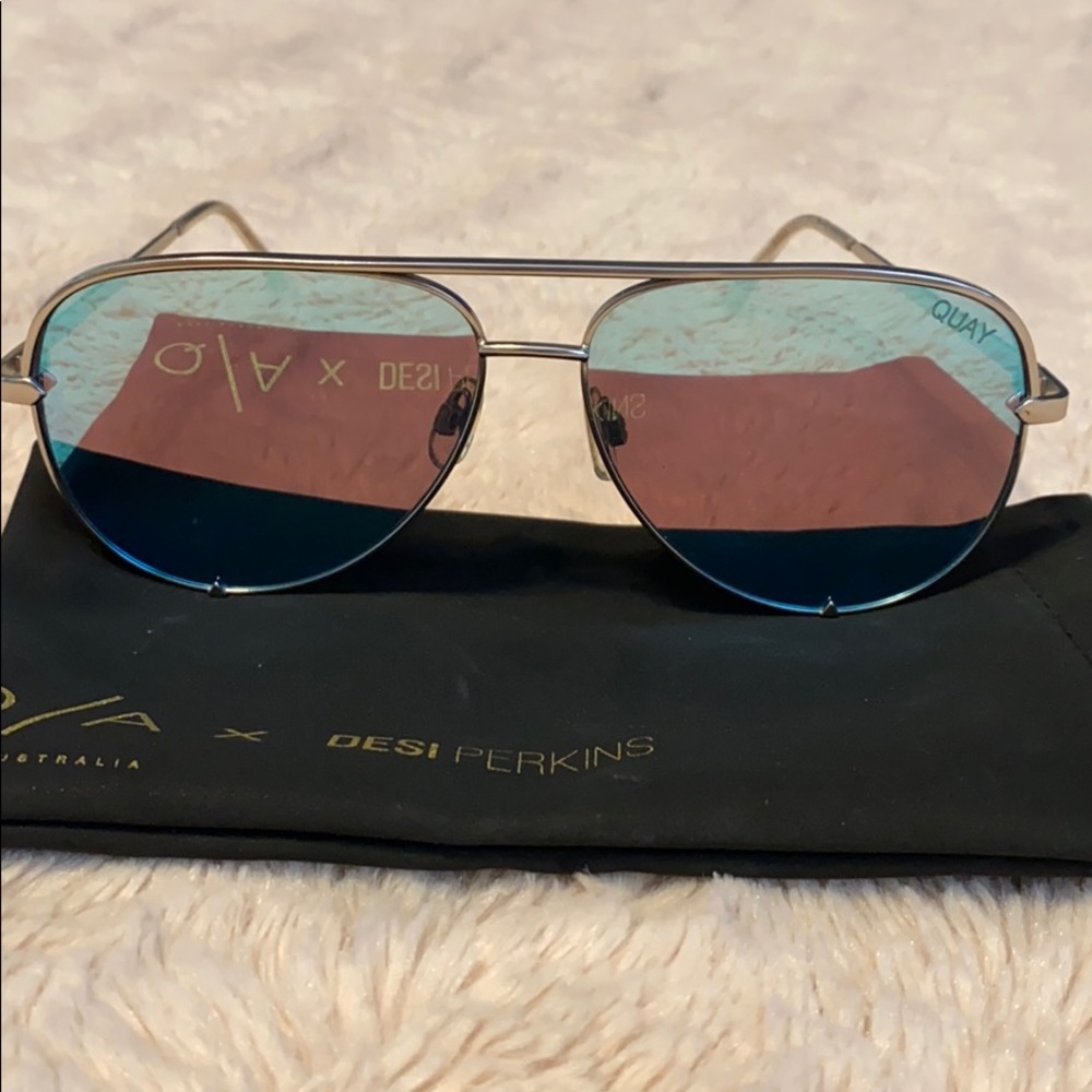 QUAY polarized x Desi Perkins high key sunglasses
